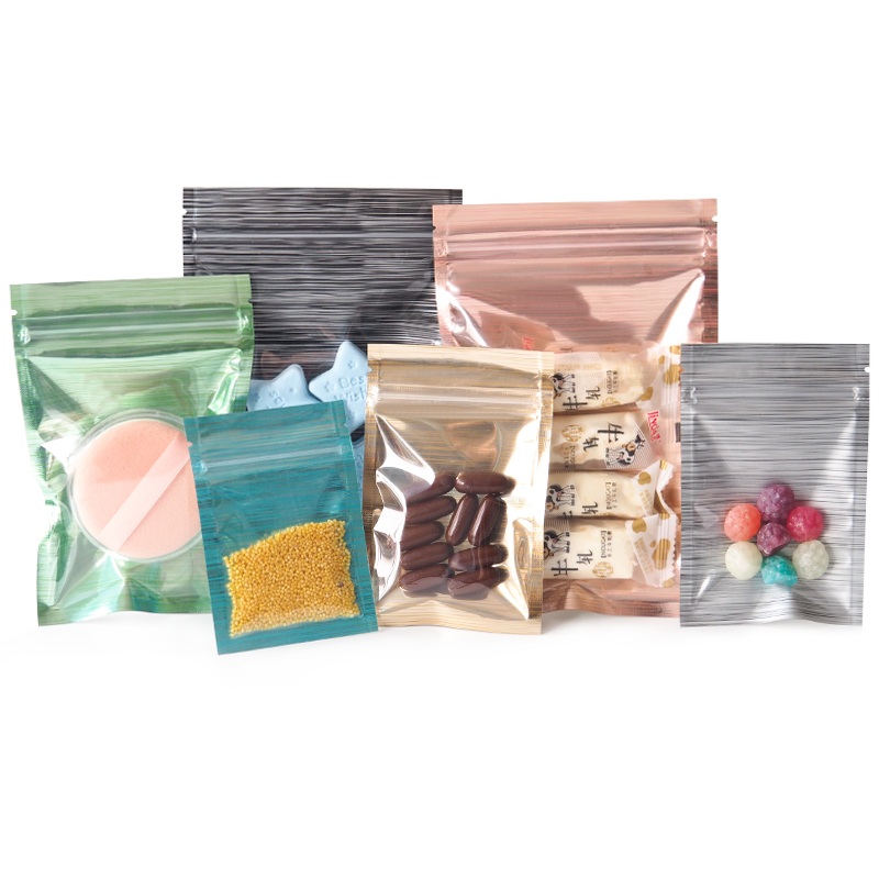 Food Storage In Mylar Bags - 2000 قطعة/الوحدة 4 حجم Reclosable الألومنيوم
