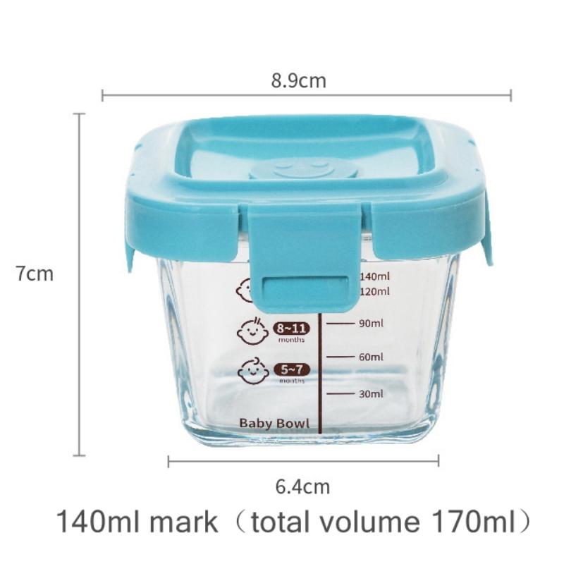 Food Storage Containers Glass - صندوق تخزين مقاوم للحرارة سبوك 3