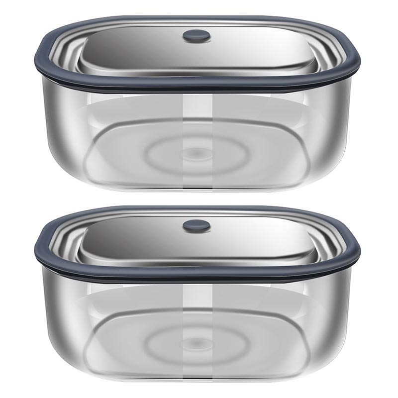 Food Storage Containers Glass - صندوق الغداء الزجاج البورسليكات عالية ،