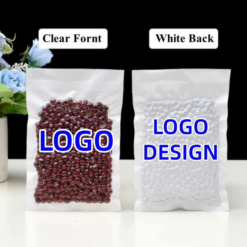Food Storage For Long Term - 100 قطعة من أكياس التغليف الشفافة