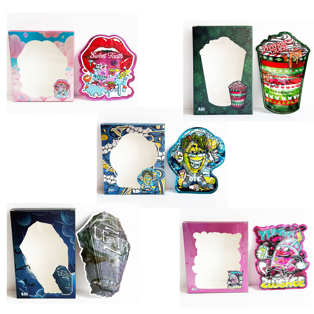 مجموعة علب عرض خاصة غير منتظمة - مراجعة Food Storage In Mylar Bags وسعره