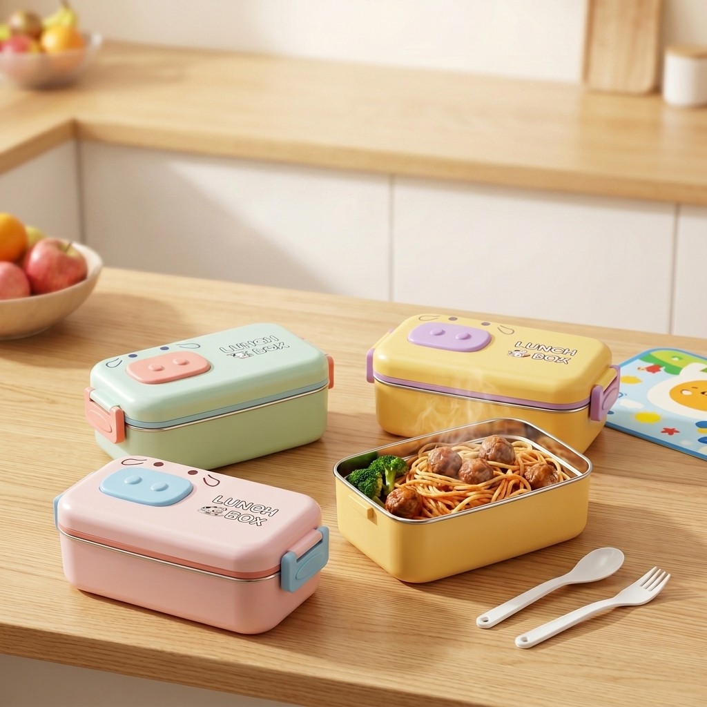 صندوق غداء للأطفال من الفولاذ  - مراجعة Food Storage Cabinet For Kitchen وسعره