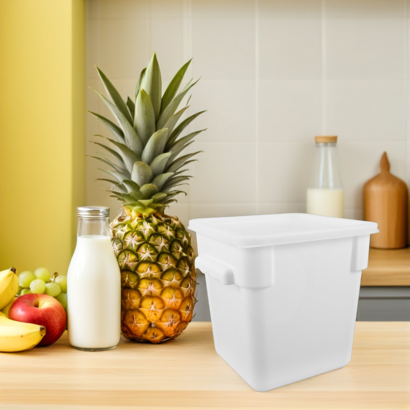 حاوية تخزين طعام بلاستيكية مرب - مراجعة Food Storage Square Containers وسعره