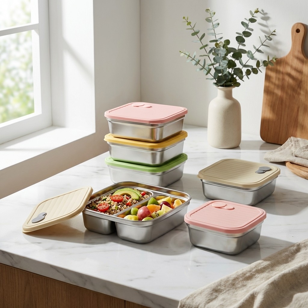 حاوية تخزين للفواكه والخضروات  - مراجعة Food Storage Large وسعره