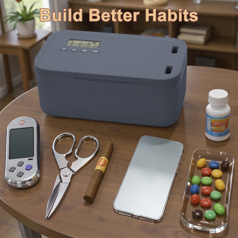 اقفال الصناديق مع مؤقت الهاتف  - مراجعة Food Storage And Safety وسعره