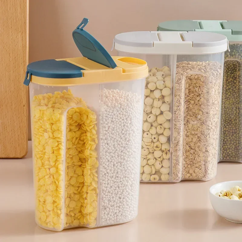 M/L شبكة مزدوجة الحبوب جرة الب - مراجعة Food Storage Lidl وسعره