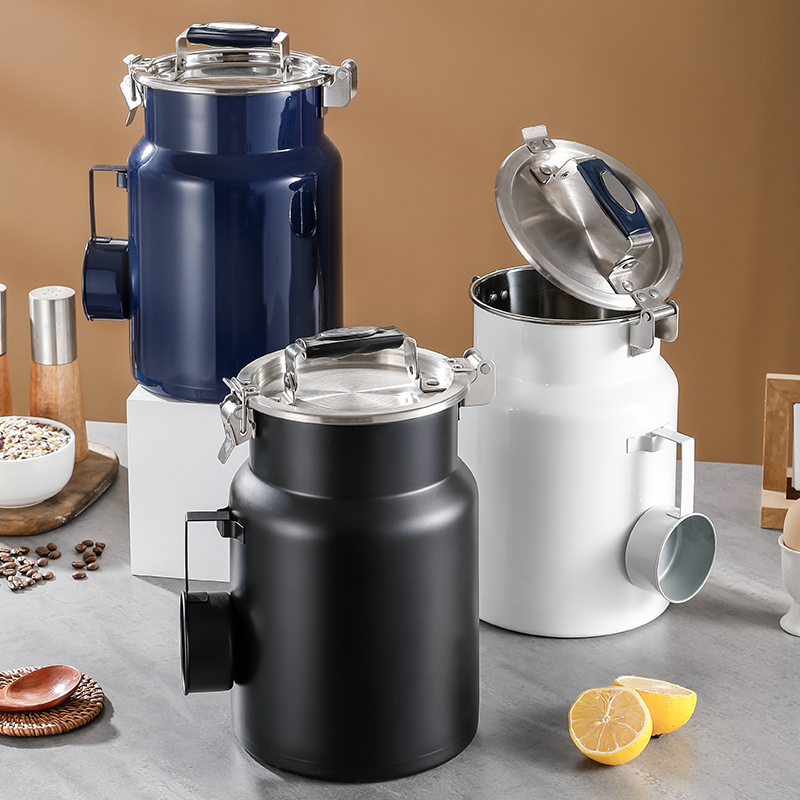 جرة الحيوانات الأليفة الملونة  - مراجعة Food Storage Pet وسعره