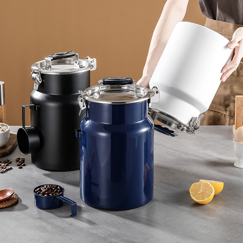 جرة الحيوانات الأليفة الملونة  - مراجعة Food Storage Pet وسعره