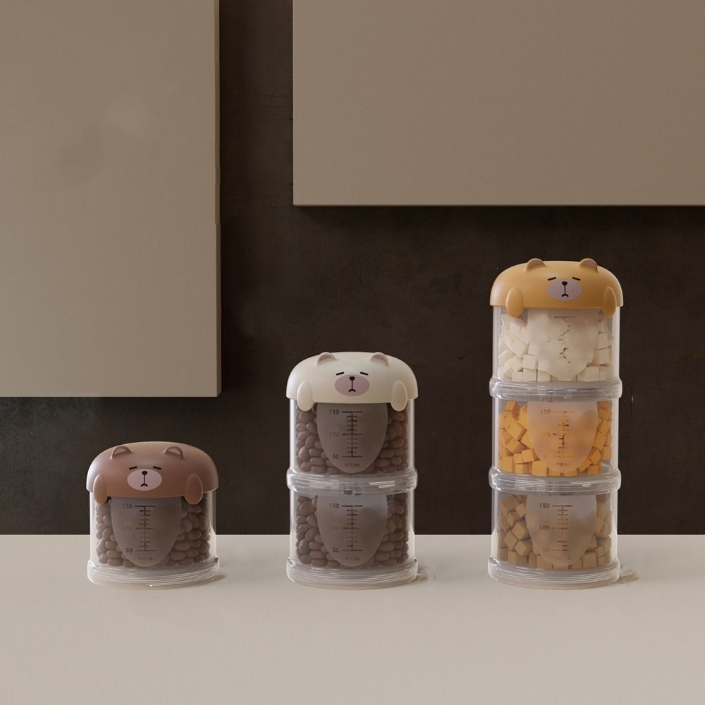 صندوق طعام عملي متعدد الطبقات  - مراجعة Food Storage Pet وسعره