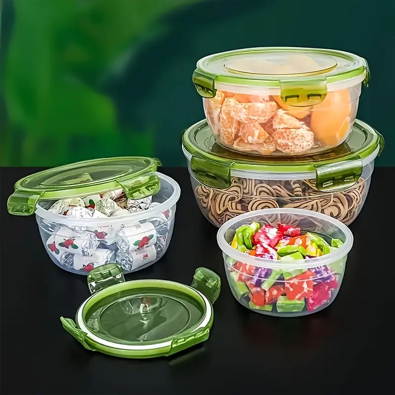 4 حاويات بلاستيكية لتخزين الطع - مراجعة Food Storage Order وسعره