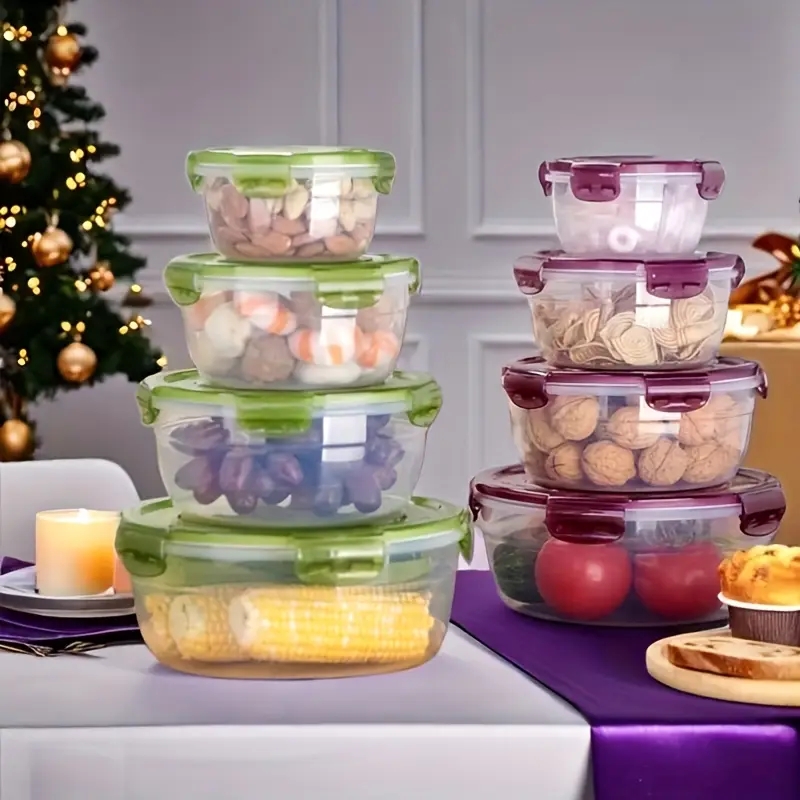 4 حاويات بلاستيكية لتخزين الطع - مراجعة Food Storage Order وسعره