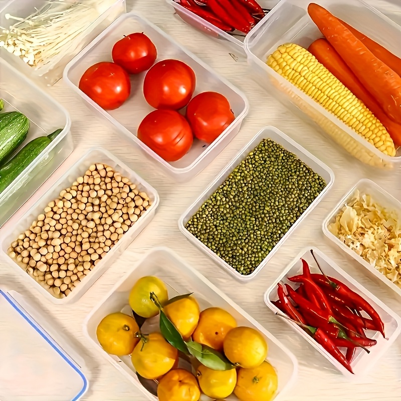 مجموعة من 8 قطع تشمل 4 حاويات  - مراجعة Food Storage Cabinet For Kitchen وسعره