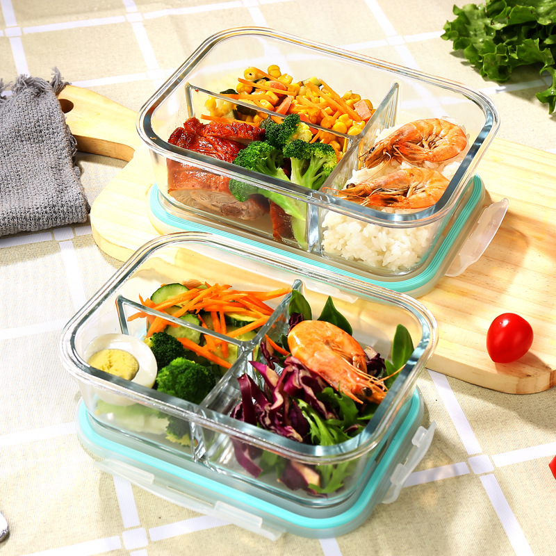 صندوق زجاجي لحفظ الطعام، مصنوع - مراجعة Food Storage Square Containers وسعره