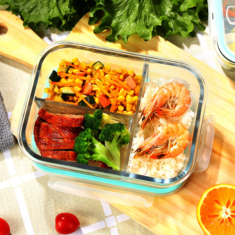صندوق زجاجي لحفظ الطعام، مصنوع - مراجعة Food Storage Square Containers وسعره