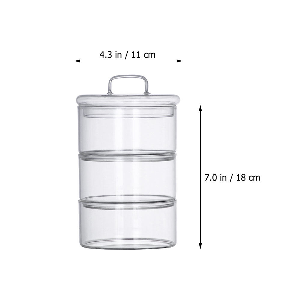 طقم وعاء تخزين زجاجي شفاف للسل - مراجعة Food Storage Containers Glass وسعره