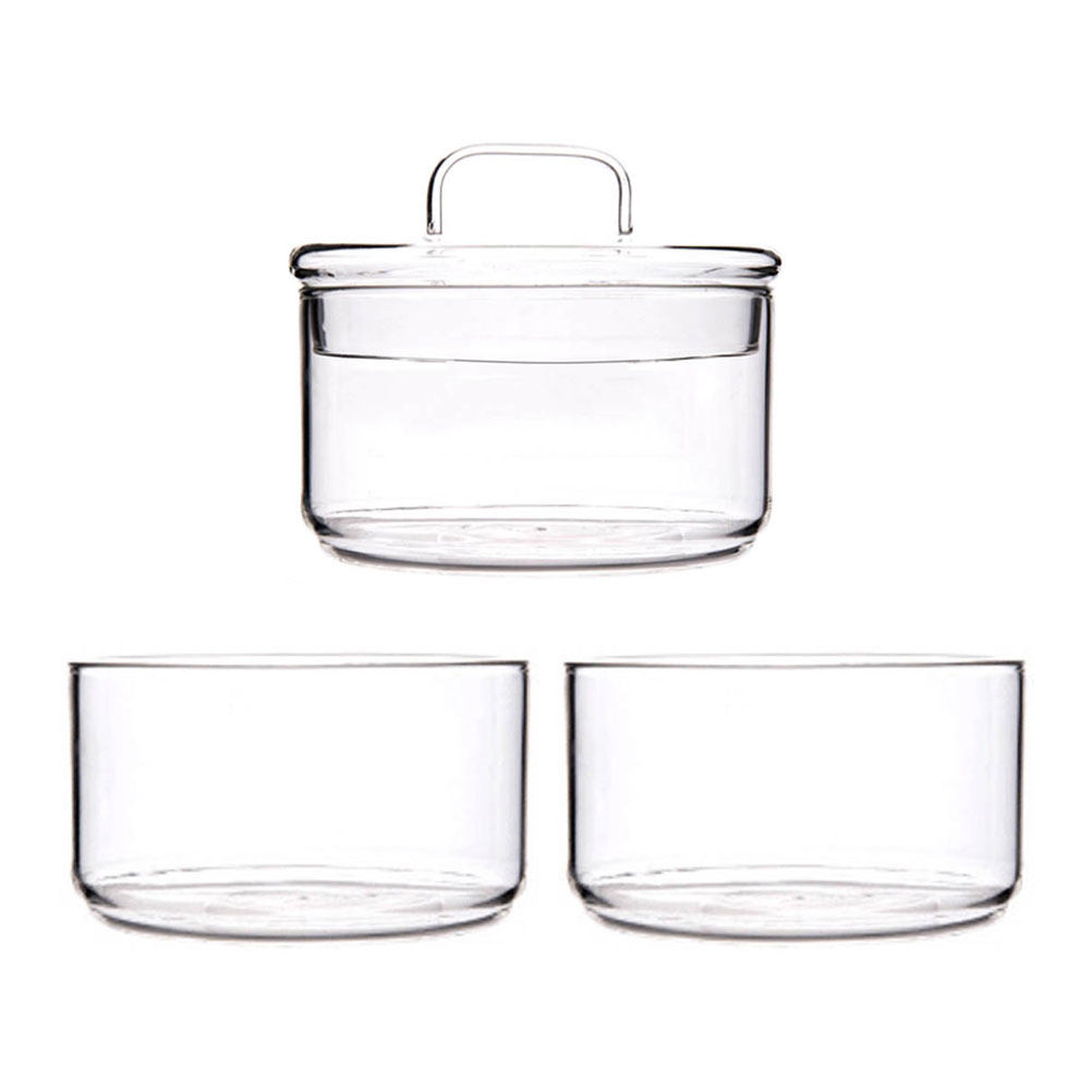 طقم وعاء تخزين زجاجي شفاف للسل - مراجعة Food Storage Containers Glass وسعره