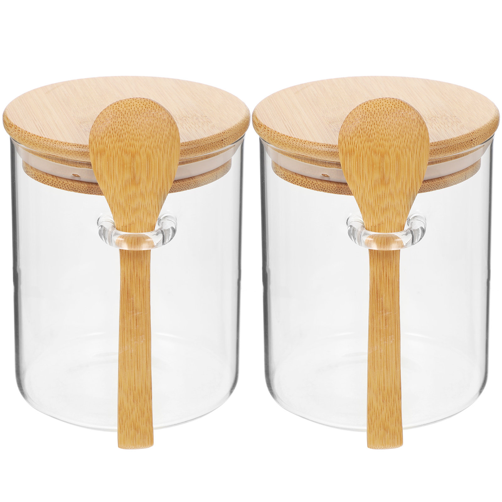 قطعتان من حاويات تخزين الدقيق  - مراجعة Food Storage Containers Glass وسعره