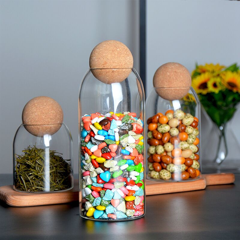 وعاء زجاجي للتخزين بغطاء خشبي، - مراجعة Food Storage Lidl وسعره
