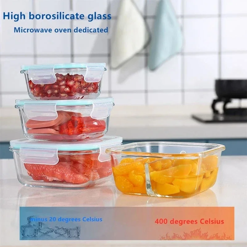 صندوق زجاجي لحفظ الطعام، مصنوع - مراجعة Food Storage Containers Glass وسعره