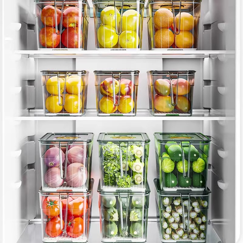 صندوق تخزين فرز الثلاجة والبيض - مراجعة Food Storage Square Containers وسعره