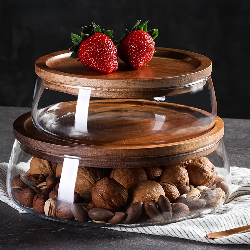 أوعية زجاجية بأغطية خشبية – حا - مراجعة Food Storage Lidl وسعره