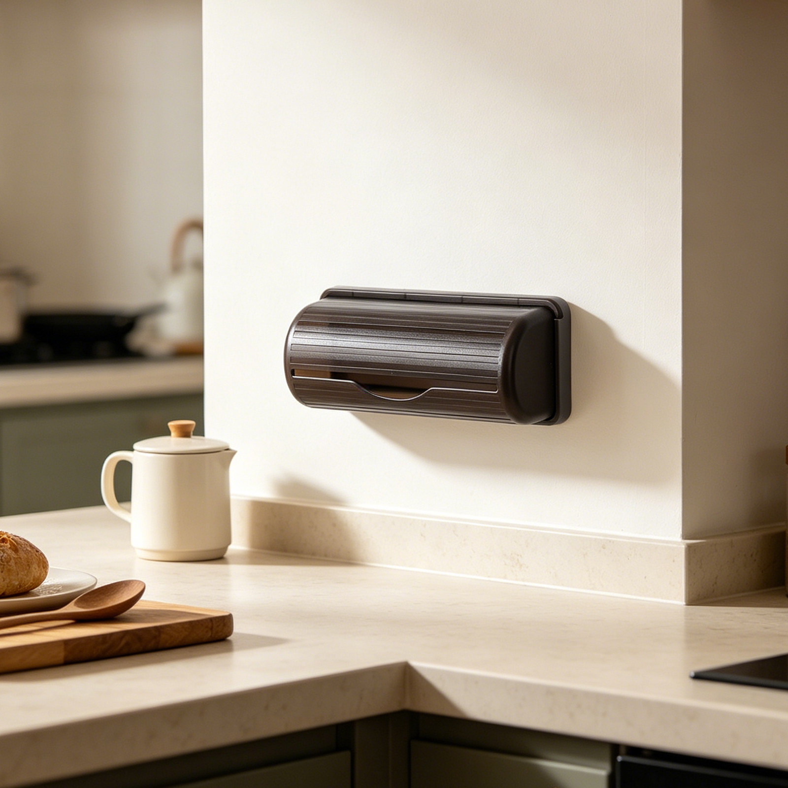 حامل أكياس القمامة المثبت على  - مراجعة Food Storage Cabinet For Kitchen وسعره