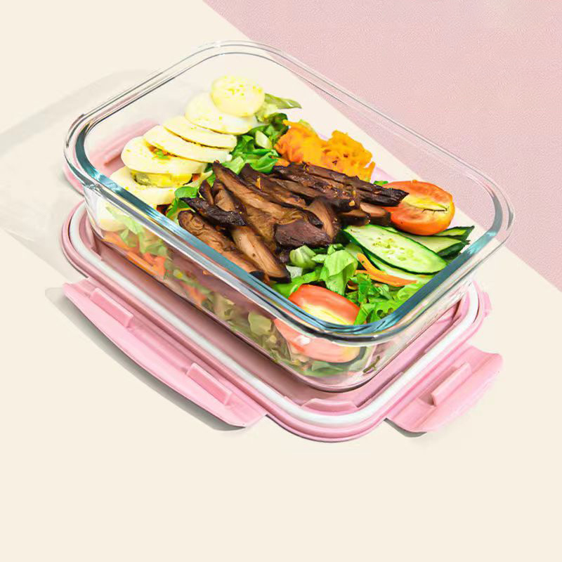 نمط جديد صندوق الغداء الزجاج 1 - مراجعة Food Storage Containers Glass وسعره