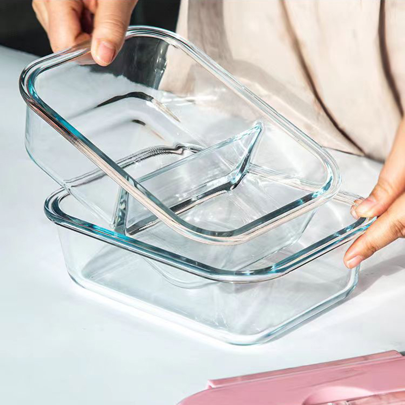 نمط جديد صندوق الغداء الزجاج 1 - مراجعة Food Storage Containers Glass وسعره